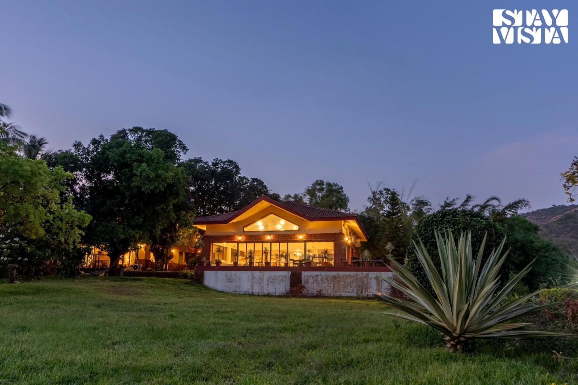 Stayvista At Three Shores With Lake View & Alfresco Dining Khamshet Ngoại thất bức ảnh