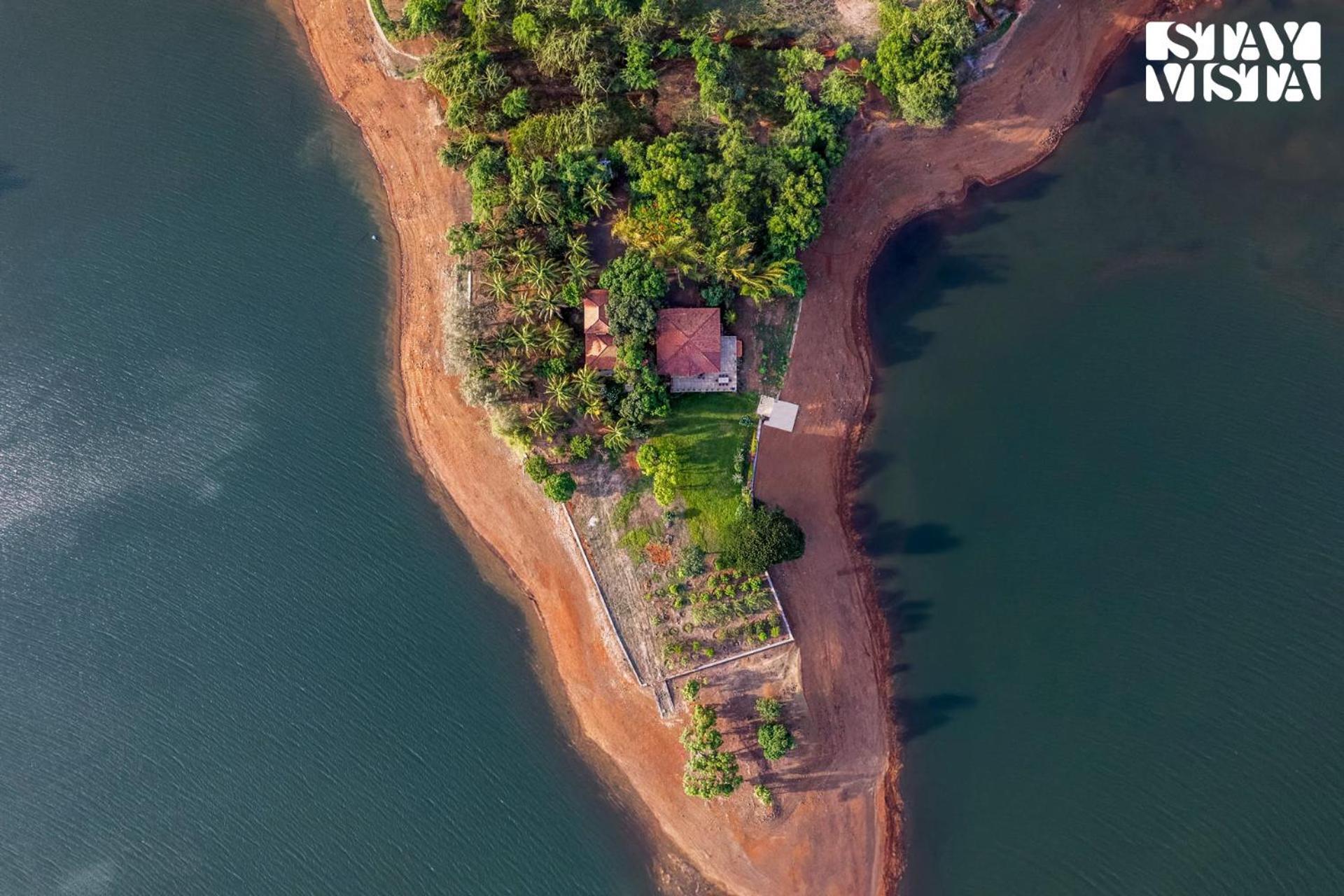 Stayvista At Three Shores With Lake View & Alfresco Dining Khamshet Ngoại thất bức ảnh
